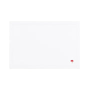 Nazaré white cotton table linen with embroidered autumn motifs