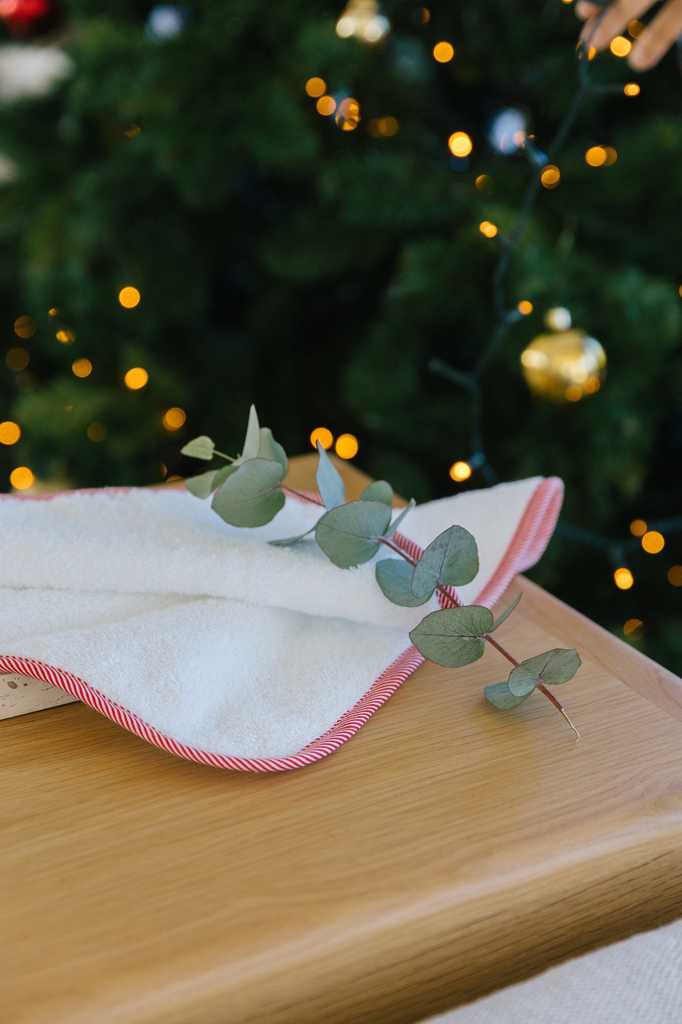 Candy cane Mira face towel - Torres Novas